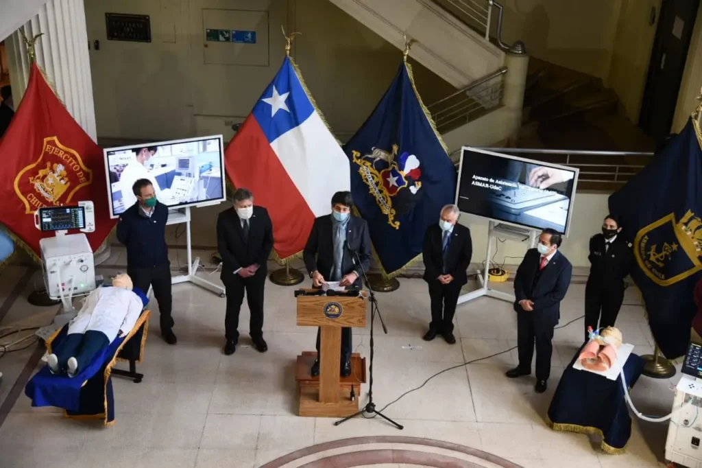 Gobierno presenta los primeros ventiladores mecánicos desarrollados y validados en Chile