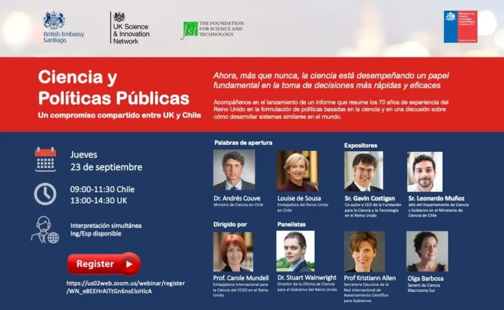 Ciencia y Políticas Públicas Desarrollo de sistemas de asesoramiento científico a Gobiernos y Parlamentos