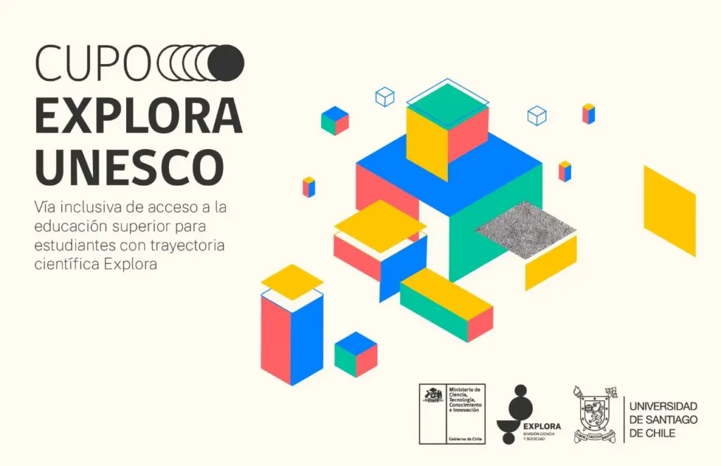 Cupo Explora-UNESCO: Abre postulación de admisión especial a la universidad para jóvenes con trayectorias científicas escolares