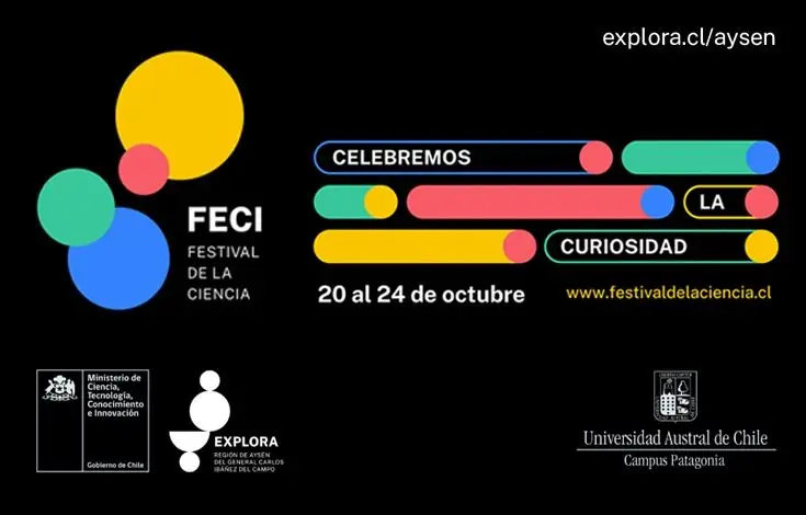 El Festival de la Ciencia trae una serie de actividades para que la comunidad aysenina disfrute en familia