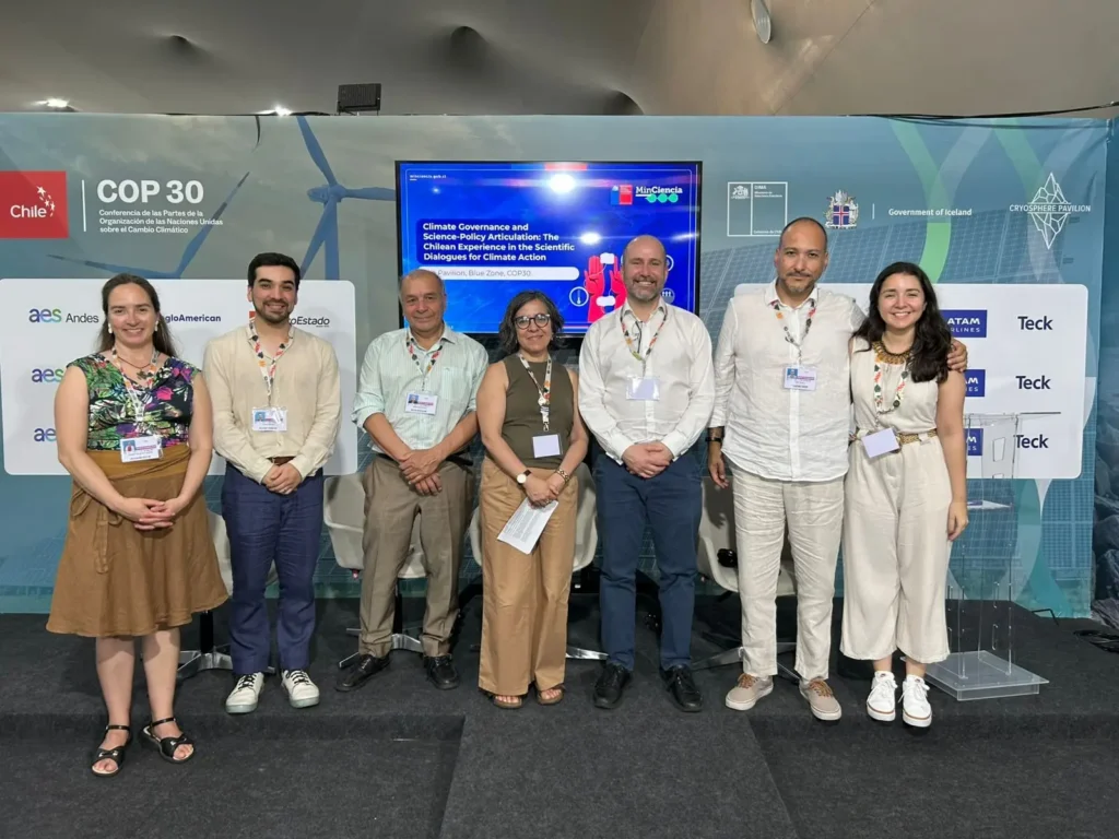 Chile presentó en la COP30 su modelo de gobernanza climática para integrar ciencia y política en la acción climática