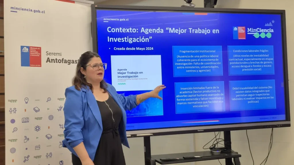 Ecosistema científico de Antofagasta participó en un nuevo Diálogo de la Agenda Mejor Trabajo en Investigación